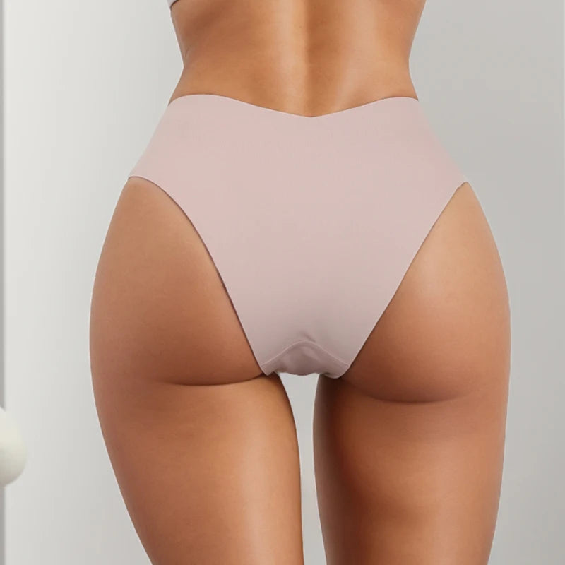 3 PCS - Lingerie Sem Costura de Seda Gelada